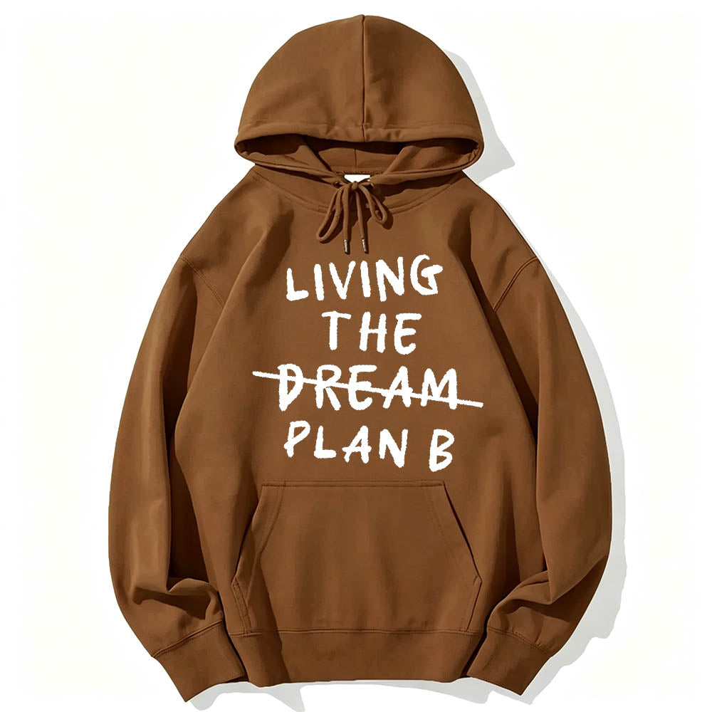 Living Plan B Cotton Hoodie