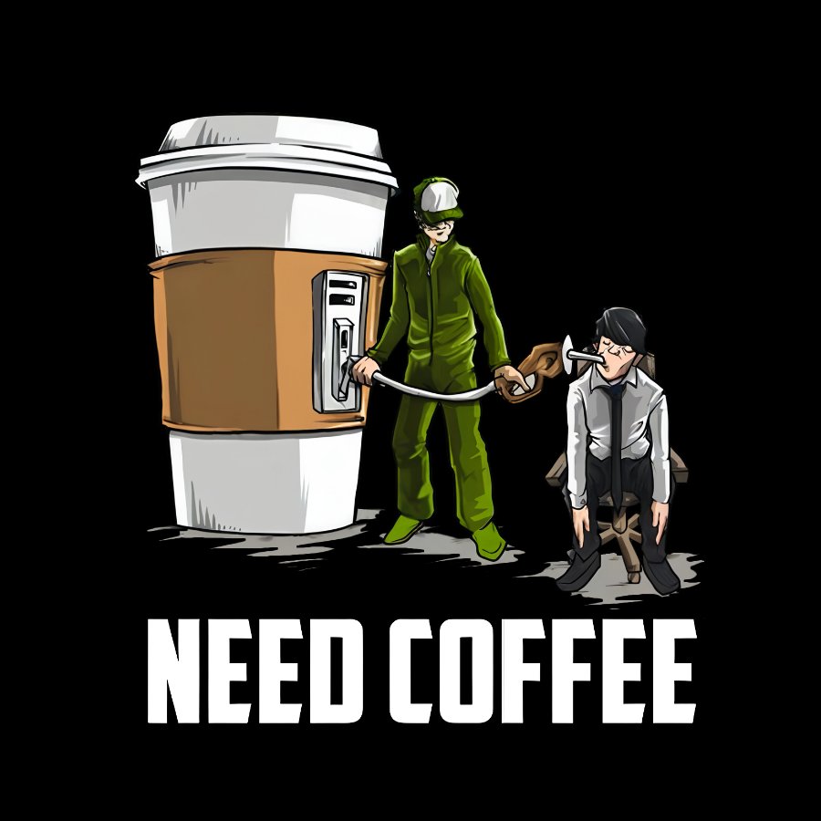 Need Coffee Nerdy T-Shirt