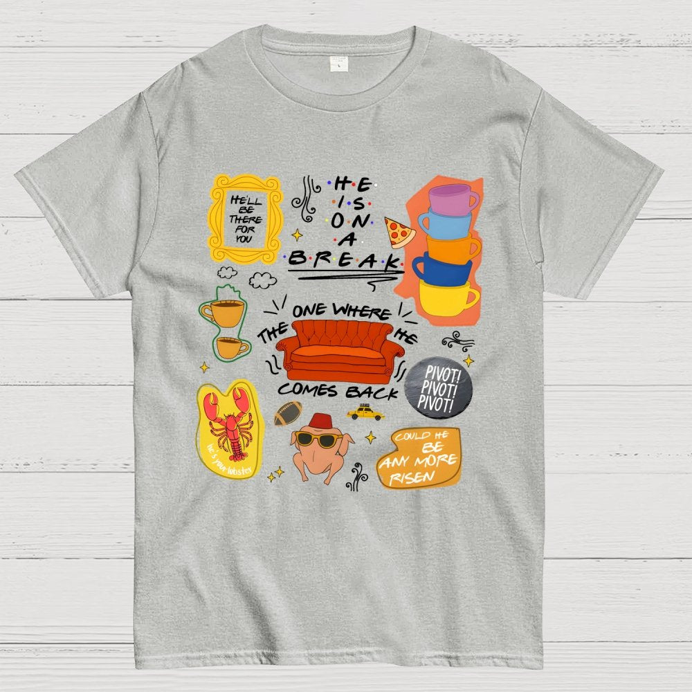 The one where he comes back Funny Easter Geek T-Shirt