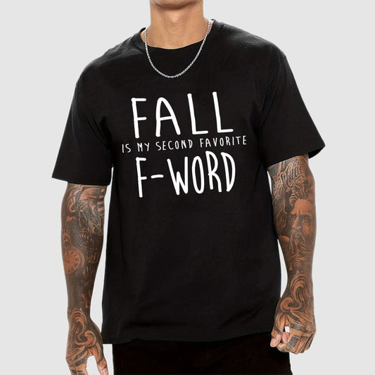Fall Is My Second Favorite F-Word Geek T-Shirt