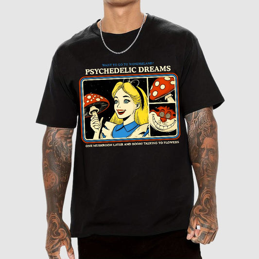 Psychedelic Dreams Geek T-Shirt