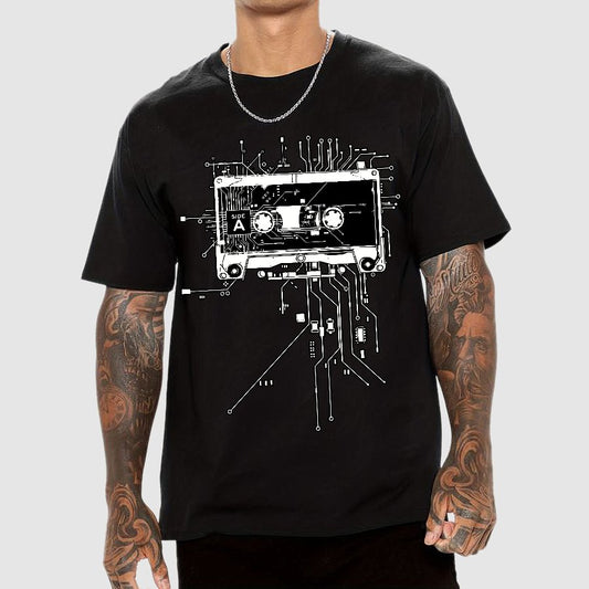 Retro Cassette Geek T-Shirt