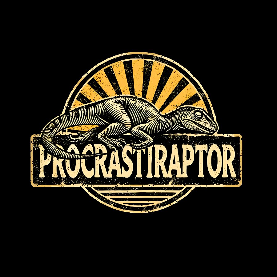 Procrastiraptor Geek T-Shirt
