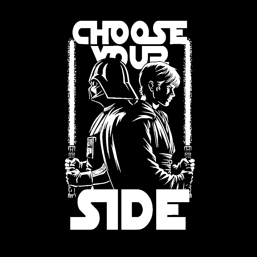 Choose Your Side Geek T-Shirt