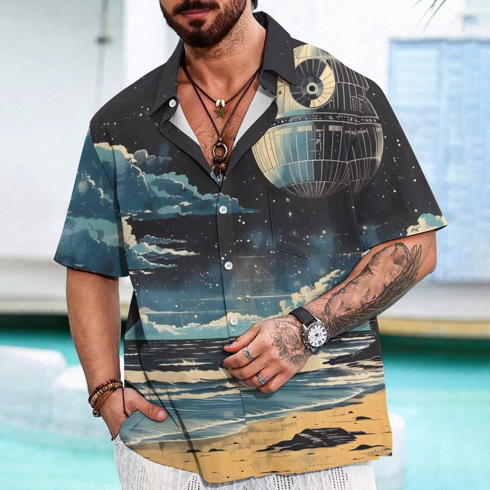 Space war Geek Hawaiian Shirt