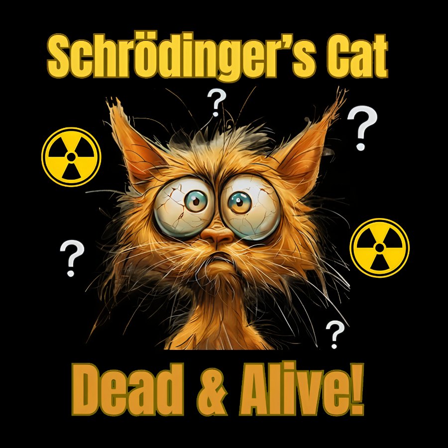 Schrodinger's Cat Geeky T-Shirt