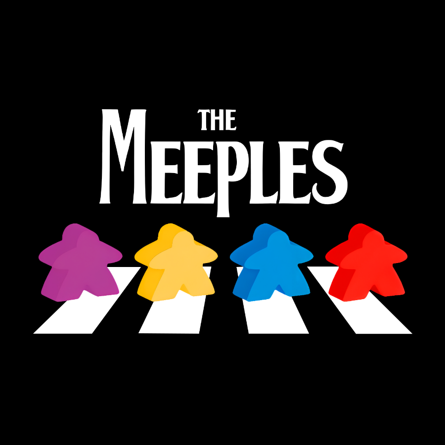 Board Gamer The Meeples Geeky T-Shirt