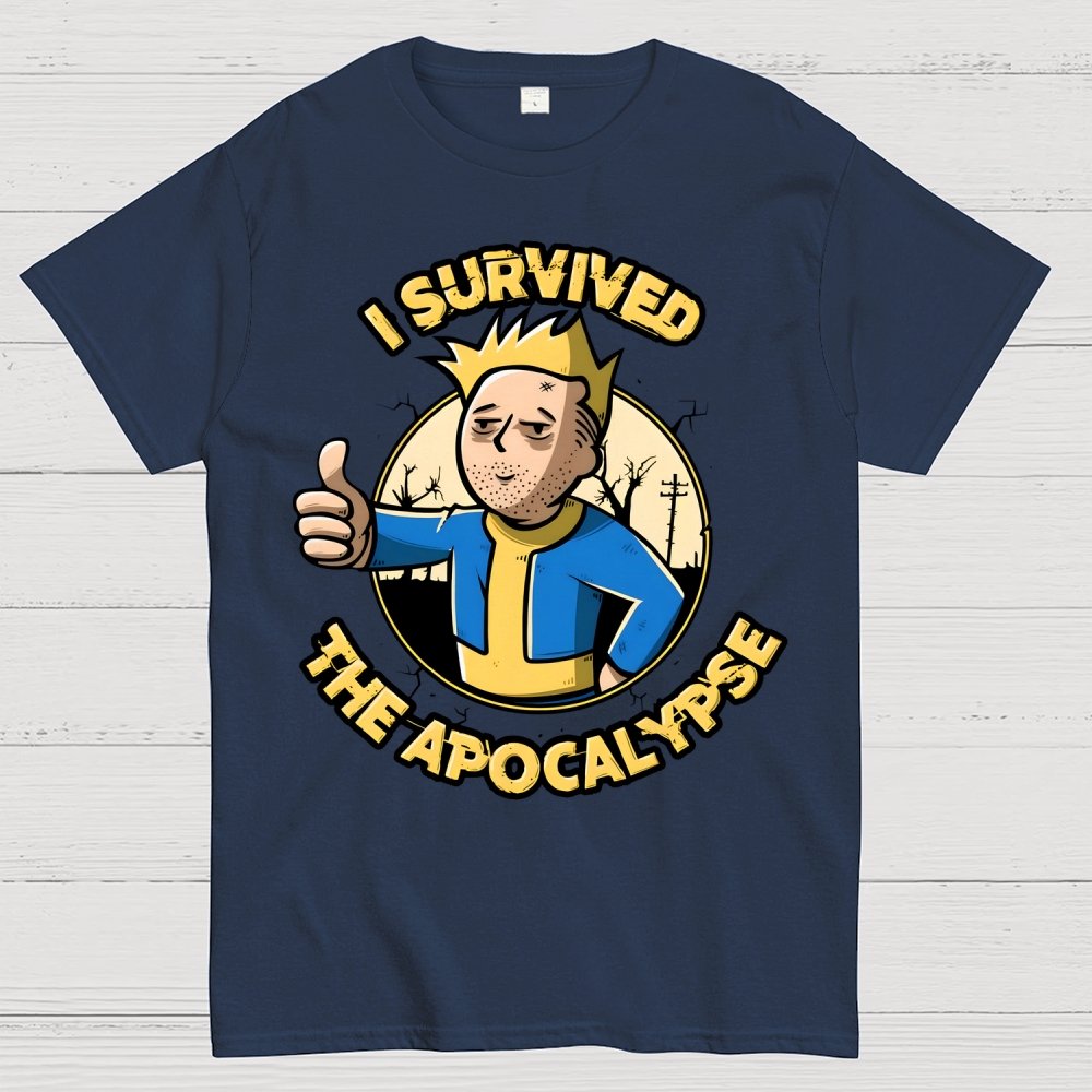 I Survived Sarcasm Funny Geek T-Shirt