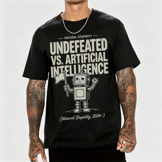 Undefeated vs. Artificial Intelligence T-Shirt
