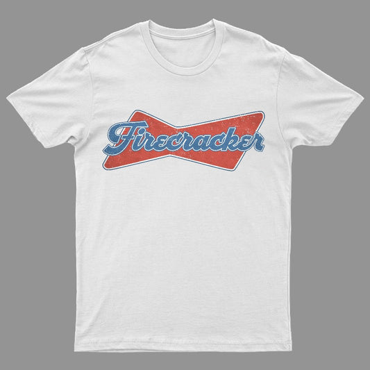 Firecracker Retro 4th july ndependence Day Geeky T-Shirt