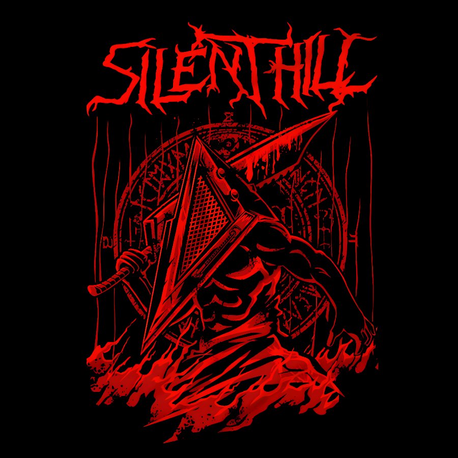 Silent Red Thing Geek T-Shirt