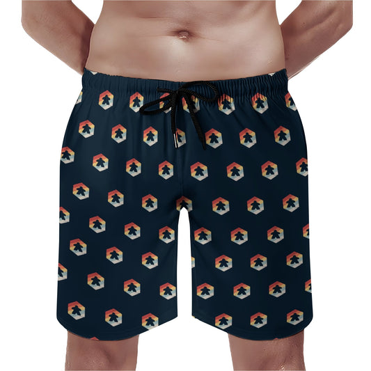 Chess And Card Game Geek Shorts