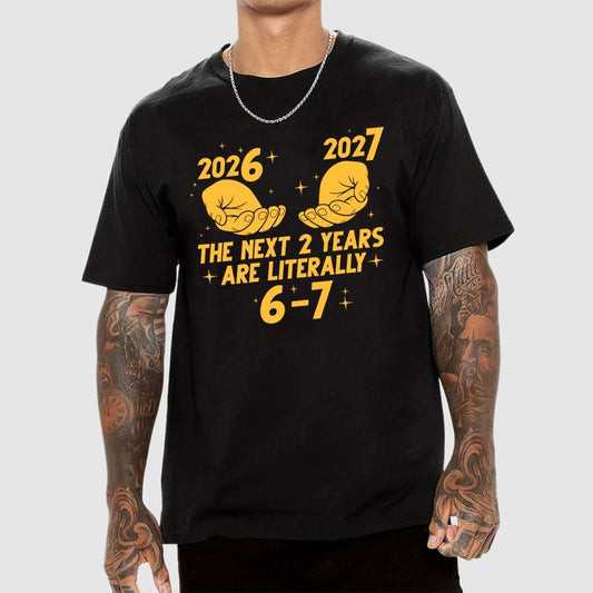 Funny 2026 6‑7 Viral Meme Geek T-Shirt