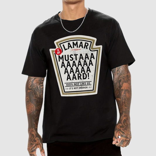 Lamar Mustard TV Off Essential Unisex Geek T-Shirt