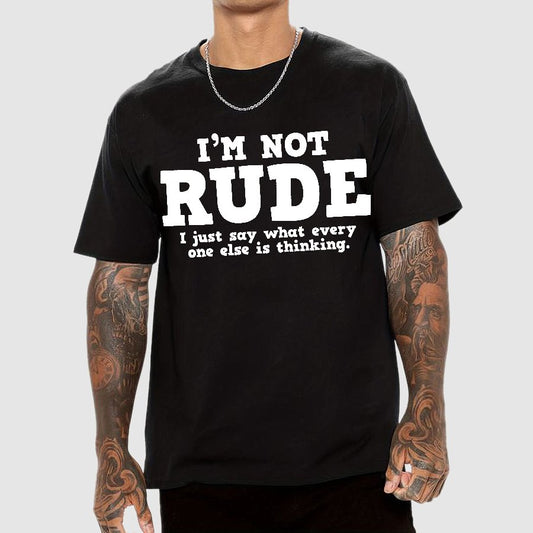 I'm not Rude I Just Have The Balls to Say What Everyone Else is Thinking Geek T-Shirt