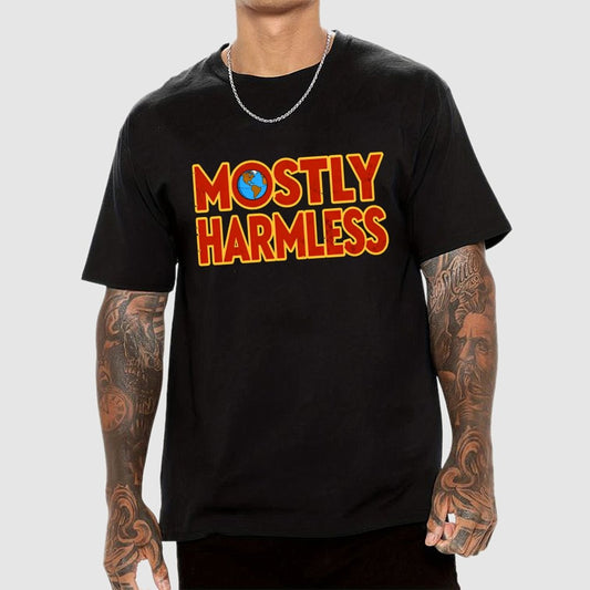 Mostly Harmless Art Print Geek T-Shirt