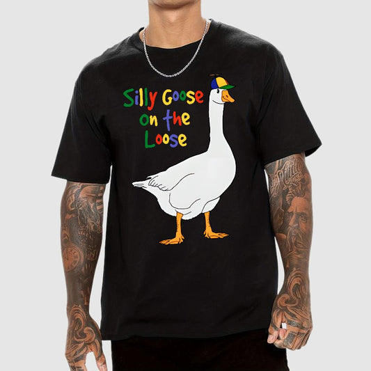 Silly Goose on the Loose Geek T-Shirt