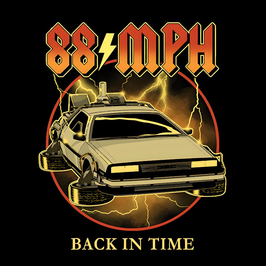 Back in Time Geek T-Shirt