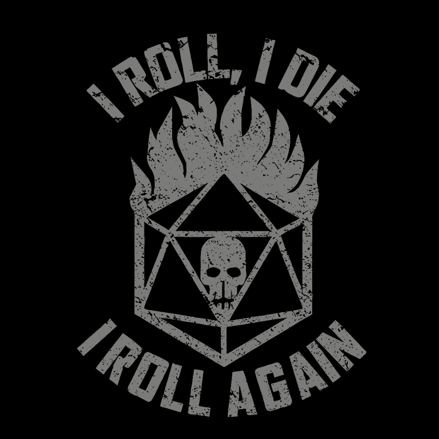 I Roll Again Geeky T-Shirt