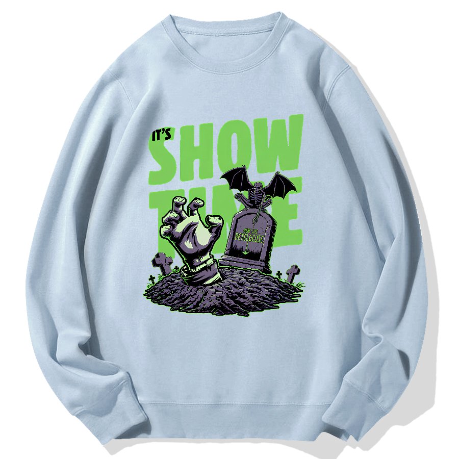 Beetle Graveyard Showtime Geek Cotton Sweatshirt