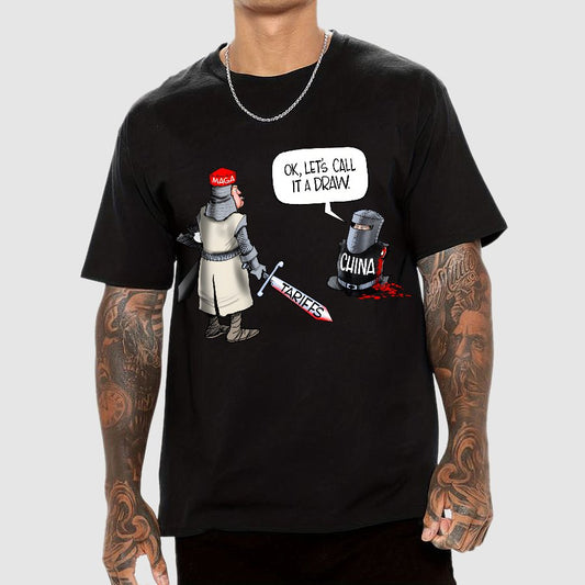 The Holy Grail Tariffs Geek T-Shirt