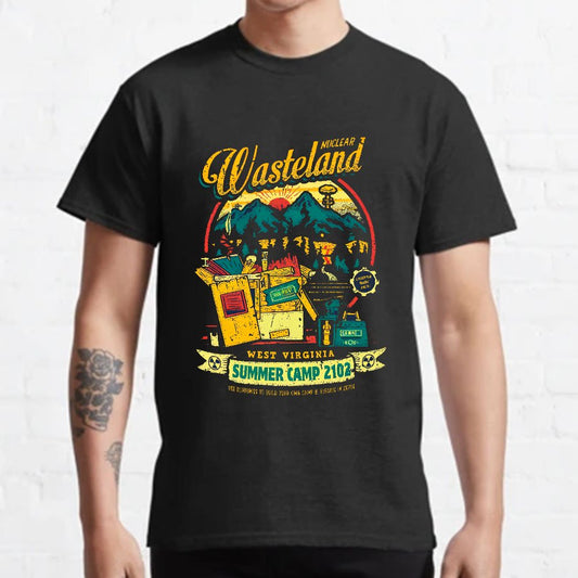 NUCLEAR SUMMER CAMP Nerdy T-Shirt