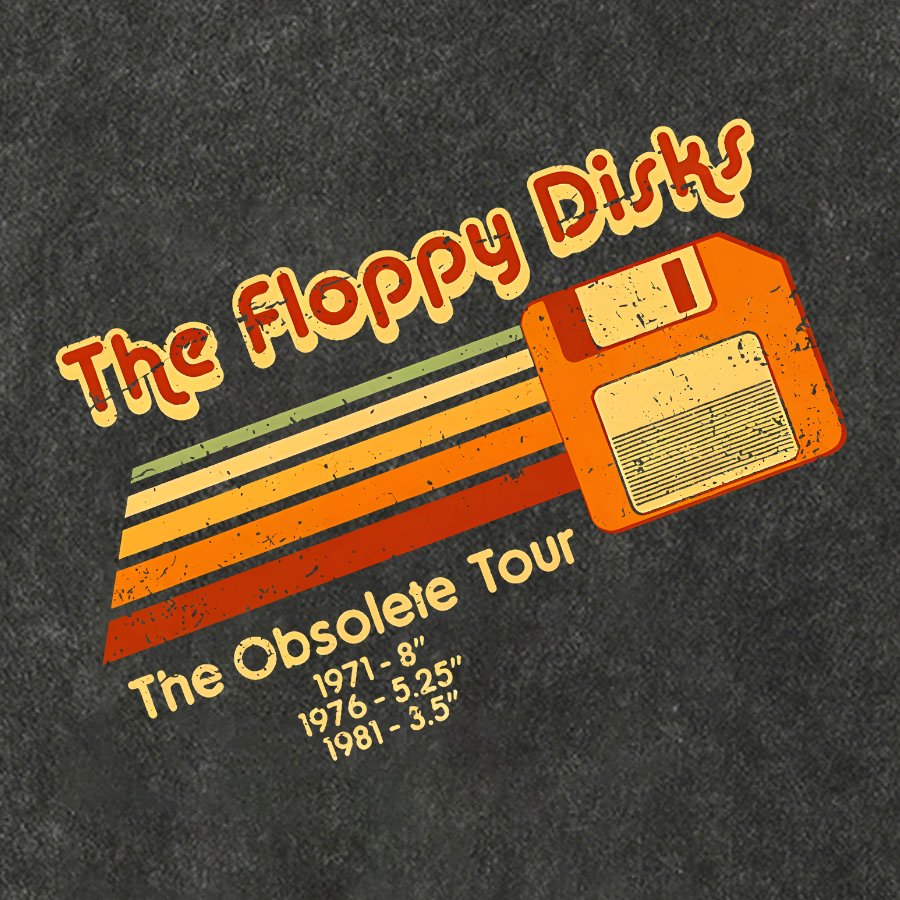 The Floppy Disks Vintage Distressed T-shirt