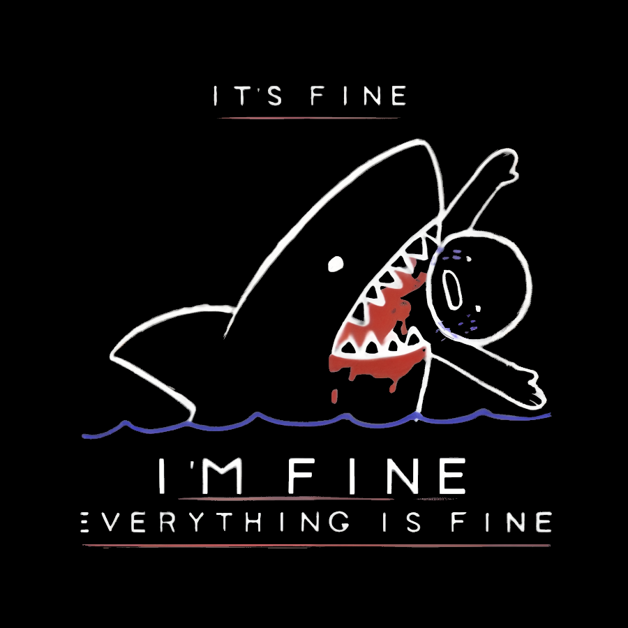 I'M Fine Geeky T-Shirt