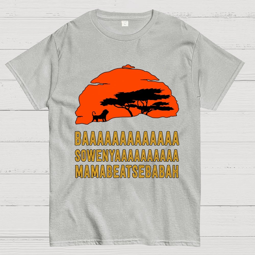 Baaa Sownyaaa Mamabeatsebabah Unisex Geek T-Shirt