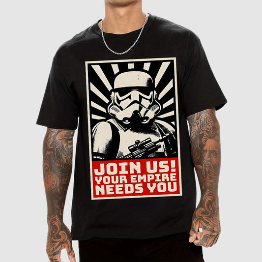 Join Us Your Realm Needs You Geek T-Shirt