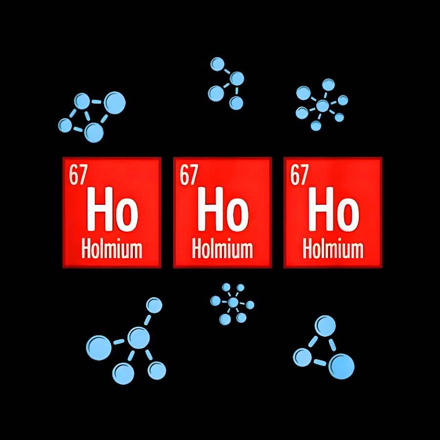 Chemical Element Christmas Ho Ho Ho Geek T-Shirt