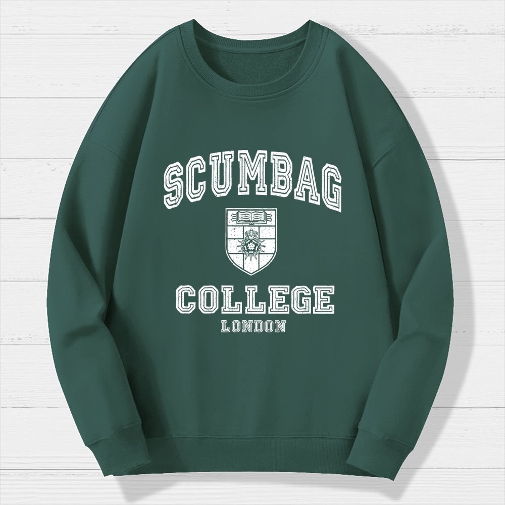 Scumbag College Geek Cotton Sweatshirt 2511001404