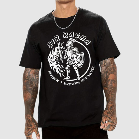 Sir Racha Dragon’s Breath Hot Sauce Geek T-Shirt