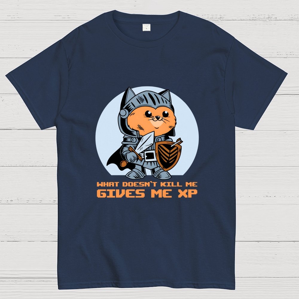 Gives Me XP Cat Geek T-Shirt