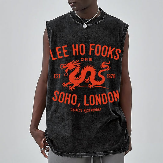 Lee Ho Fooks Vintage Distressed Washed Tank
