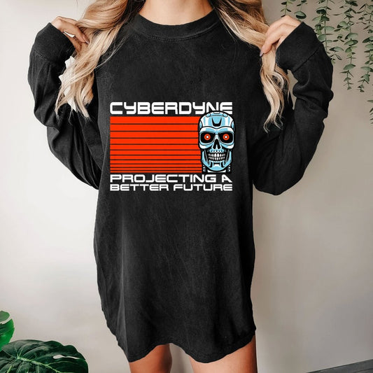 Future Robot Company Washed Long Sleeve Tee