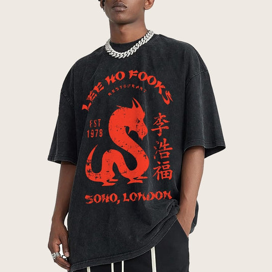 Lee Ho Fook‘s Vintage Distressed T-shirt