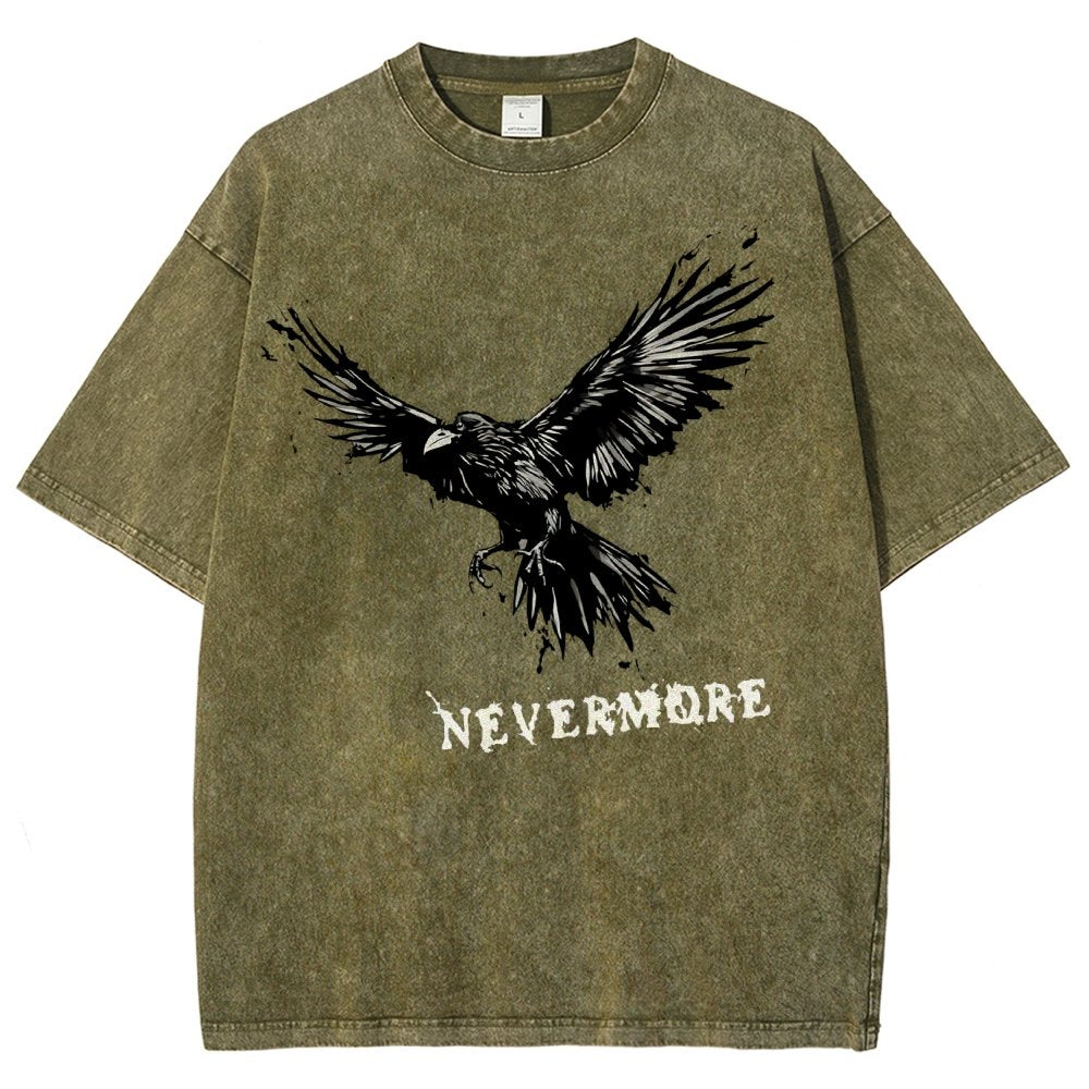 Nevermore Vintage Distressed T-shirt
