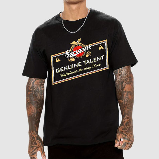Sarcasm Genuine Talent Geek T-Shirt