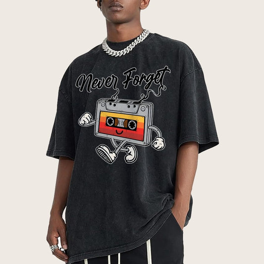 Never forget Vintage Distressed T-shirt