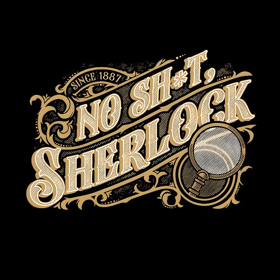 Book Detective Quote No Shit Geek T-Shirt