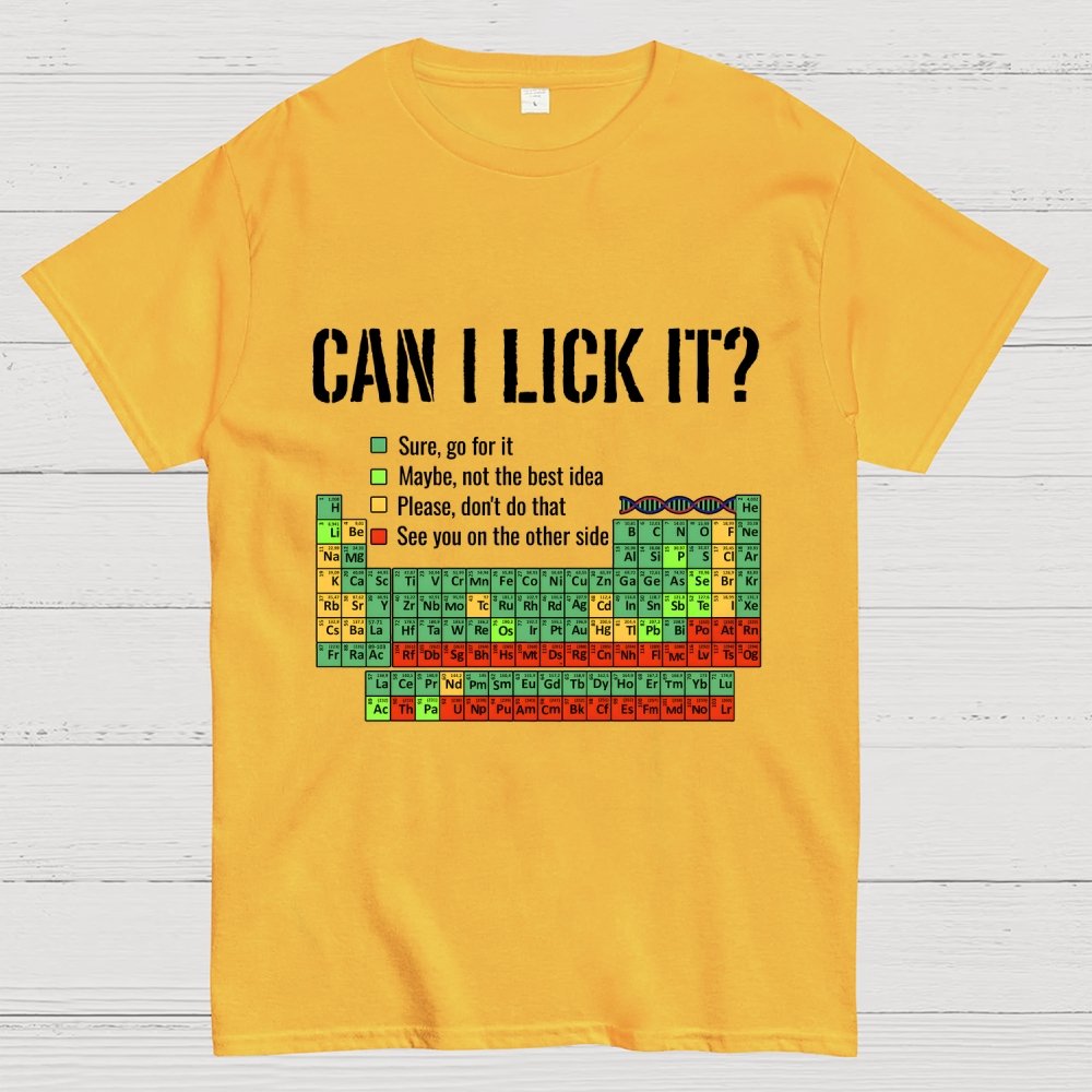 Can I Lick It Geek T-Shirt