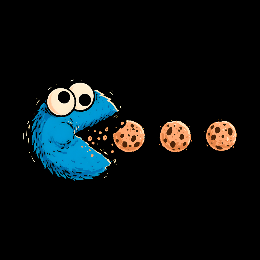 NomNom-Cookie Adventure Geek T-Shirt