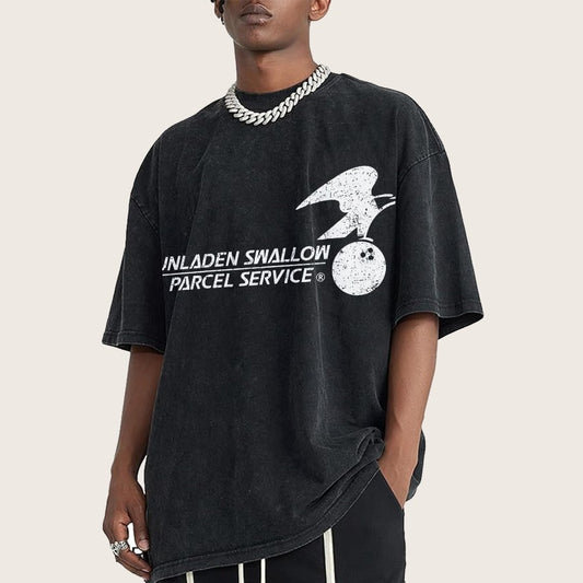 Unladen Swallow Shipping Service Vintage Distressed T-shirt