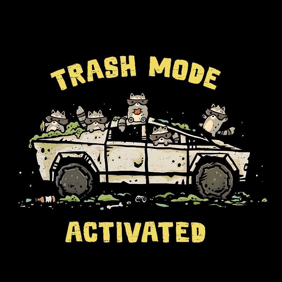 Trash Mode Activated Geek T-Shirt