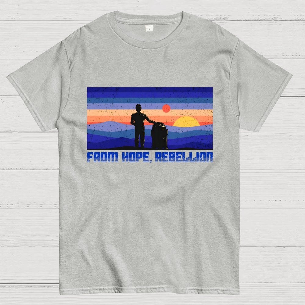 From Hope Rebellion Geek T-Shirt