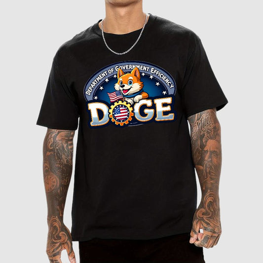 D.O.G.E-Department of Government Efficiency Geek T-Shirt