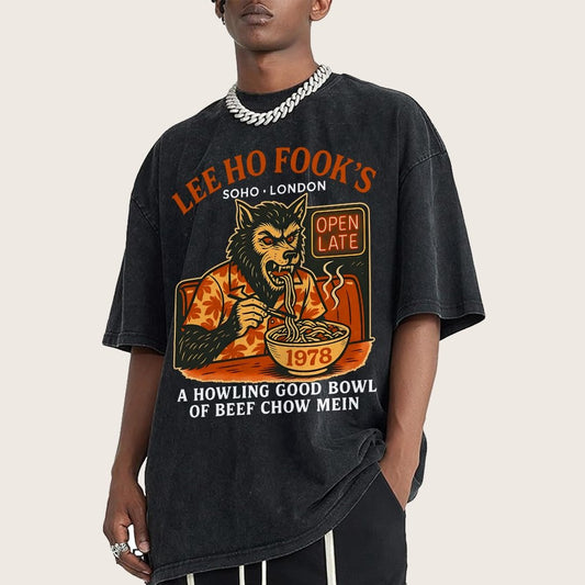 Mystery Town's 1978 Werewolf Vintage Distressed T-shirt