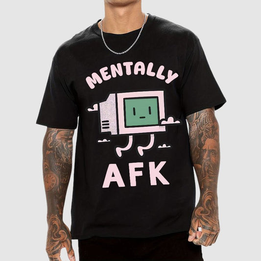 Mentally AFK Geek T-Shirt