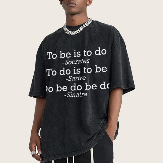Do Be Do Be Do Joke Vintage Distressed T-shirt